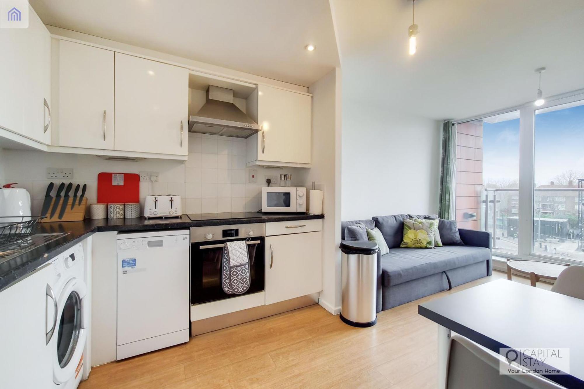 Fully Serviced Two Bed Apartment By Excel & O2 Londra Esterno foto